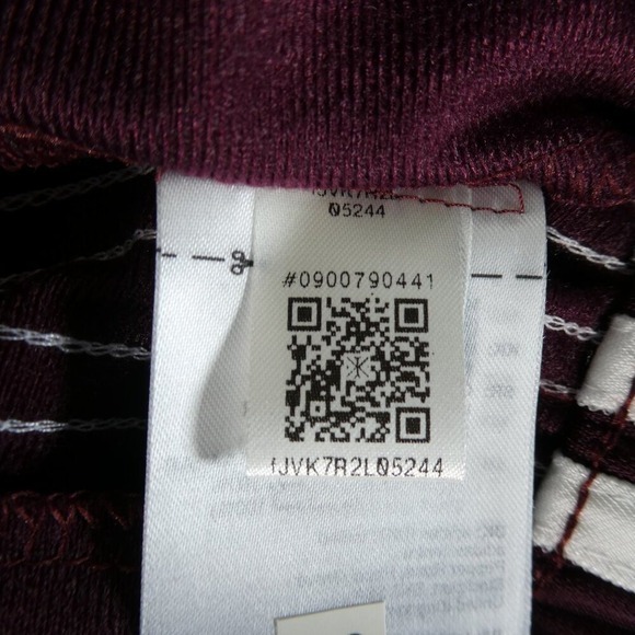 Adidas Unisex Maroon 2 PC Track Set Jacket IN4683 Pants IN4678 Men's M Women's L - Picture 12 of 12